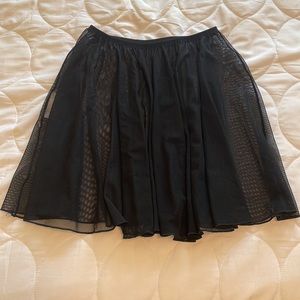 Baltogs black mesh full skirt
